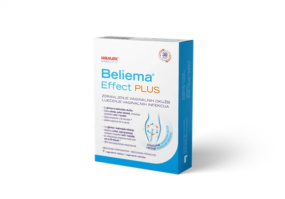Beliema® Effect PLUS vaginalne tablete, 7X
