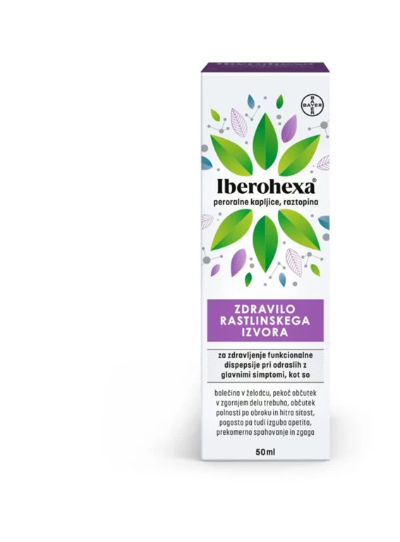 Iberohexa peroralne kapljice, raztopina, 50 ml