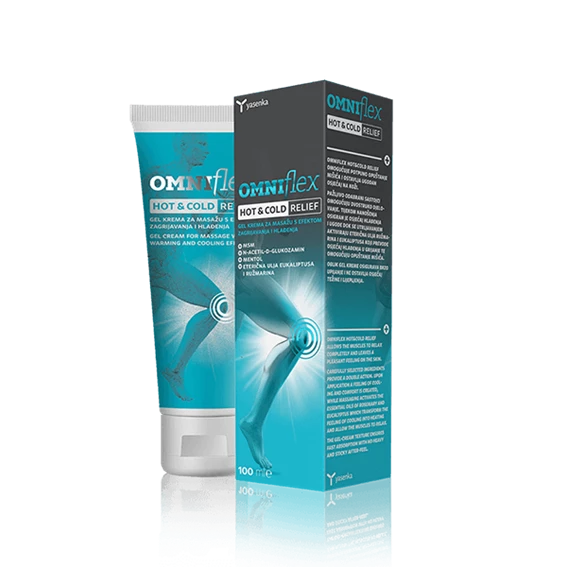 Omniflex HOT & COLD Relief, gel-krema, 100 ml
