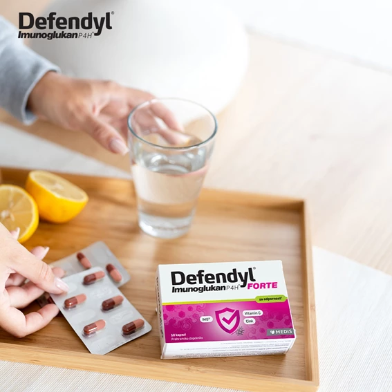 Defendyl Imunoglukan P4H Forte, kapsule, 10 kapsul