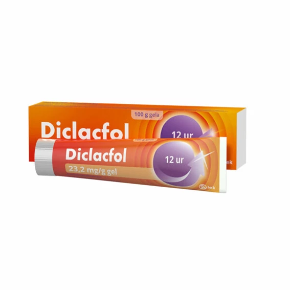 Diclacfol 23,2 mg/g gel, 100 g