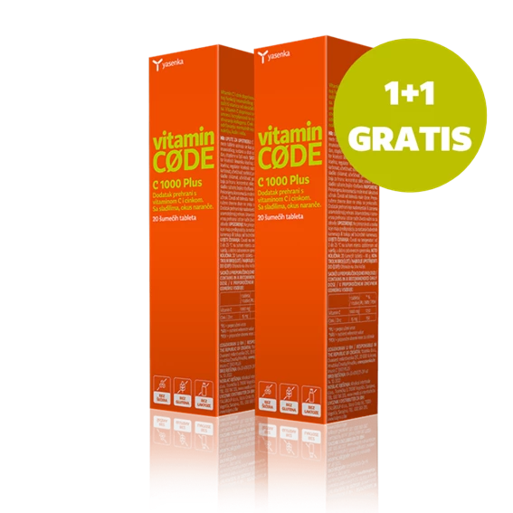 yasenka vitamin c 1000 forte 1+1 gratis