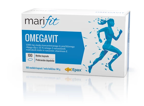 Marifit Omegavit, 100 mehkih kapsul