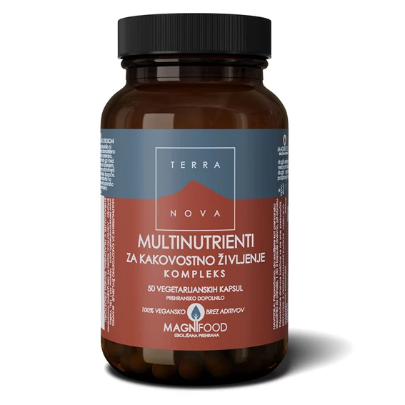 Terranova Multinutrienti za kakovostno življenje kompleks, 50 kapsul 
