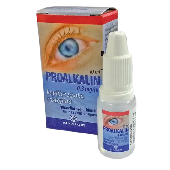Proalkalin 0,3 mg/ml, kapljice za oko, 10 ml