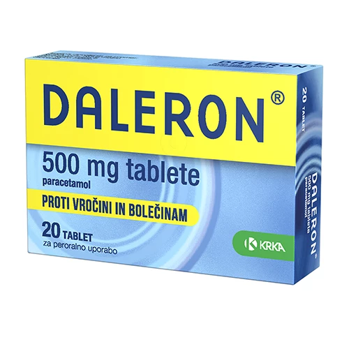 Daleron 500 mg, 20 tablet