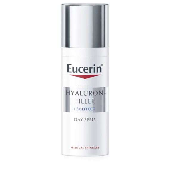 Eucerin Hyaluron-Filler dnevna krema ZF 15 za normalno do mešano kožo, 50 ml