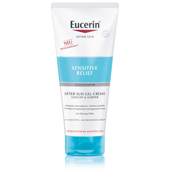 Eucerin Sun After Sun Sensitive Relief, kremni gel, 200 ml