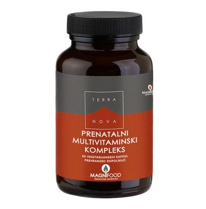 Terranova Prenatalni multivitaminski kompleks, 50 kapsul