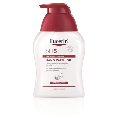 Eucerin pH5, olje za umivanje rok, 250 ml