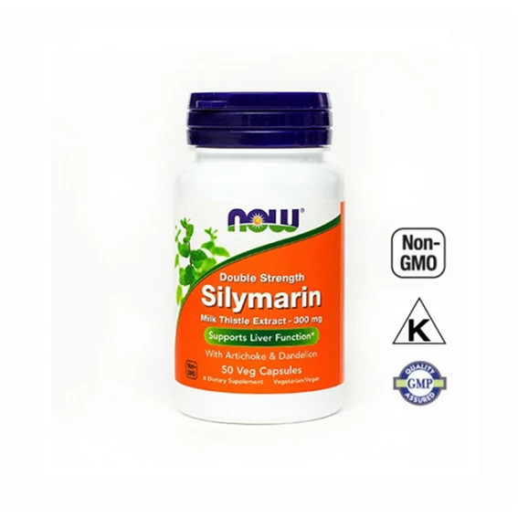 NOW Silimarin z regratom in artičoko, 50 kapsul