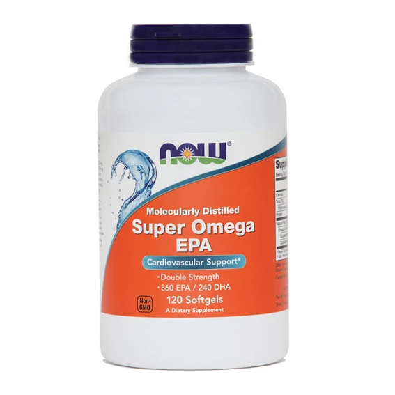NOW Super Omega-3 EPA, 120 kapsul