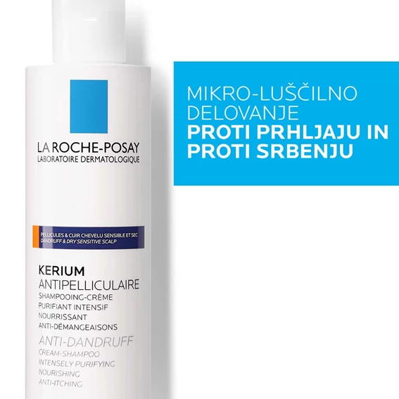 LRP Kerium DS Intensive šampon proti prhljaju, 125 ml