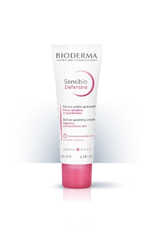 Bioderma Sensibio Defensive Aktivna pomirjujoča krema za občutljivo kožo, 40 ml