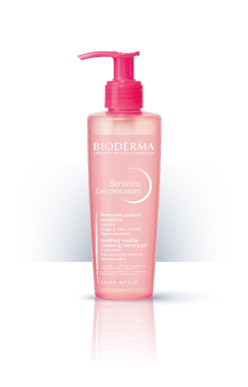 Bioderma Sensibio Gel Moussant nežen čistilni gel za obraz in oči, 200 ml 