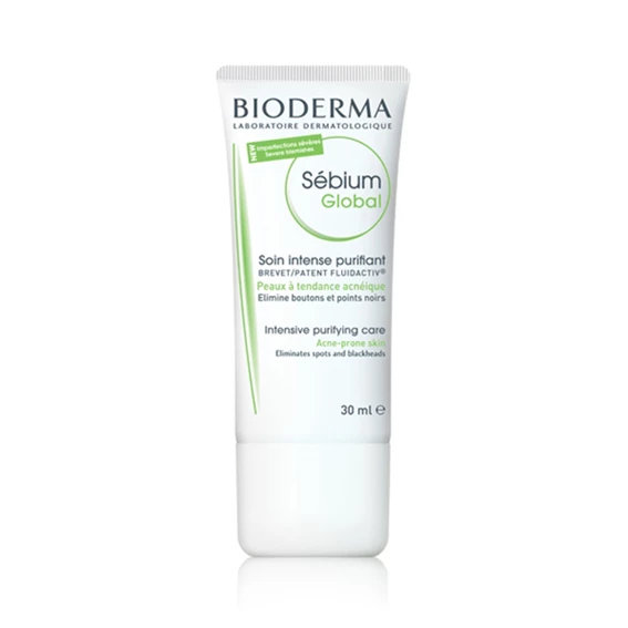 Bioderma Sébium Global intenzivna nega za kožo, nagnjeno k aknam, 30 ml 