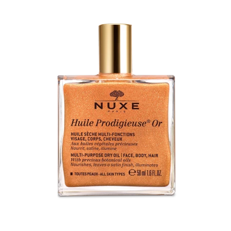 Nuxe Huile Prodigieuse Or Čudežno suho olje z zlatim sijajem, 50 ml