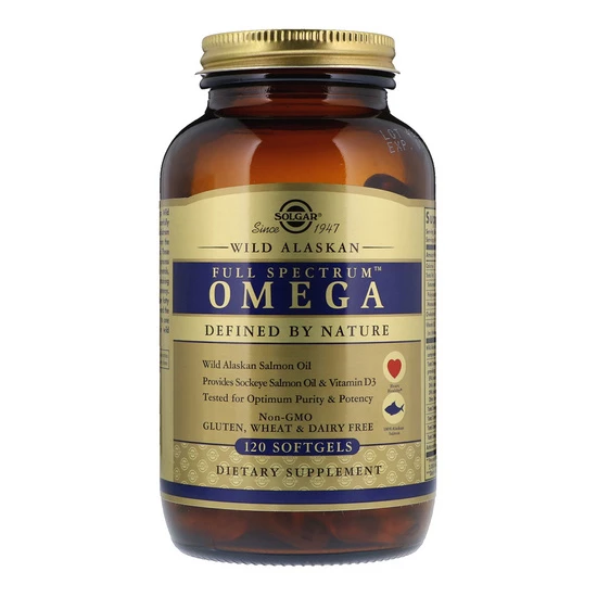 Solgar Wild Alaskan Full Spectrum Omega, 120 kapsul
