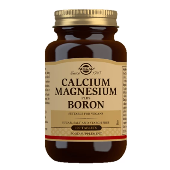  Solgar Kalcij Magnezij + Bor, 100 tablet