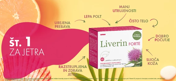 Liverin forte, 60 tablet, AKCIJA 3+1 GRATIS