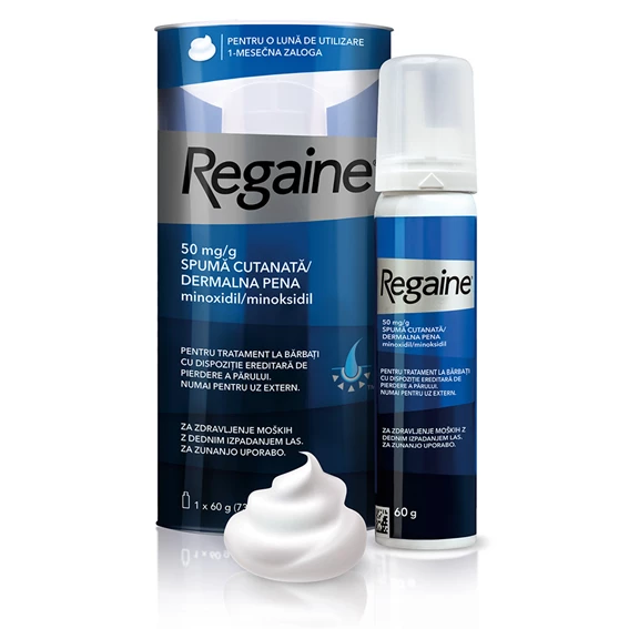 Regaine 50 mg/g, dermalna pena, 60 g