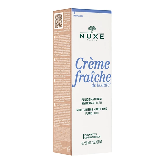 Nuxe Crème Fraîche de Beauté 48-urni vlažilni fluid z učinkom matiranja, 50 ml