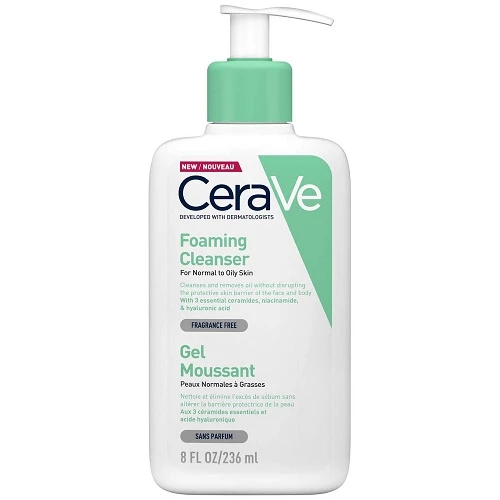 CeraVe peneči čistilni gel, 236 ml