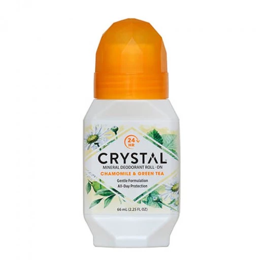 Crystal roll-on kamilica in zeleni čaj, 66 ml
