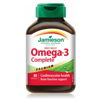 JAMIESON OMEGA 3 PREMIUM 80KPS