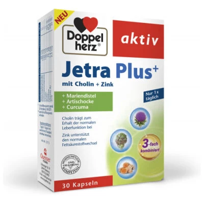 Doppelherz Aktiv Jetra Plus+, 30 kapsul