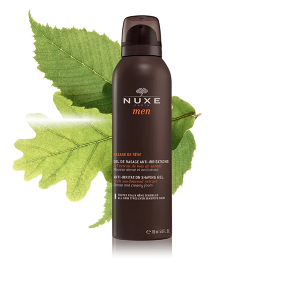 Nuxe Men Gel za britje proti razdraženi koži, 150 ml