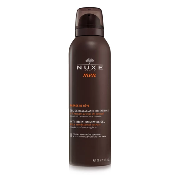 Nuxe Men Gel za britje proti razdraženi koži, 150 ml