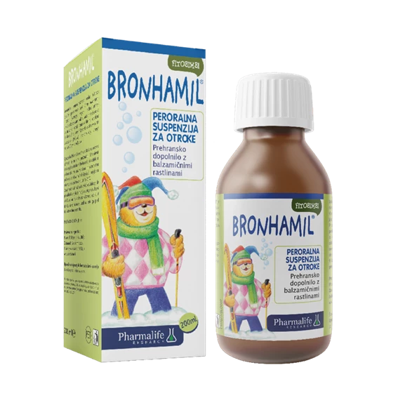 Fitobimbi Bronhamil, peroralna suspenzija, 200 mL