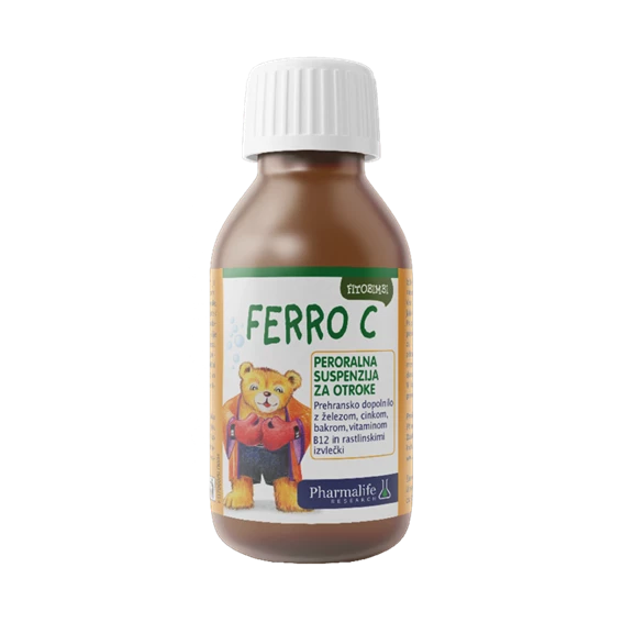 Fitobimbi Ferro C, peroralna suspenzija, 200 mL