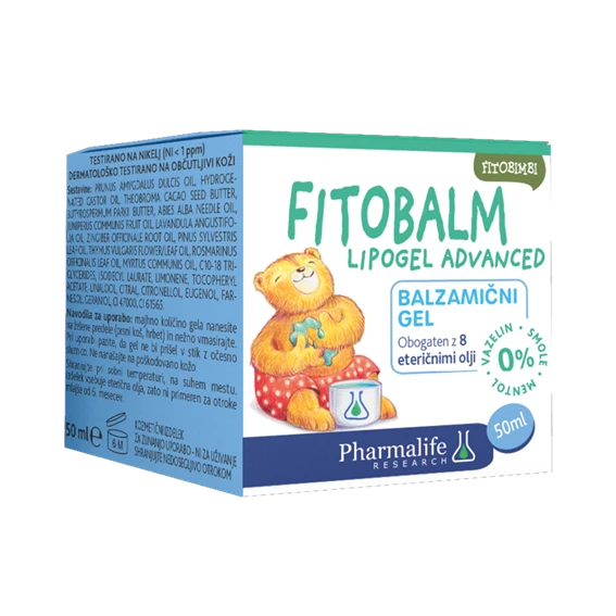 Fitobimbi Fitobalm Lipogel Advanced balzamični gel, 50 mL
