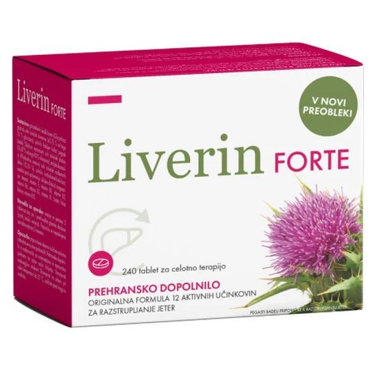 Liverin forte, 240 tablet UGODNO PAKIRANJE