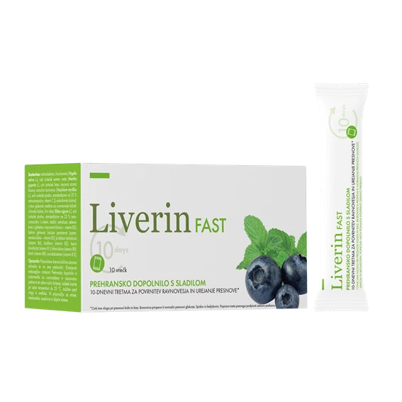 Liverin Fast vrečke, 10 vrečk