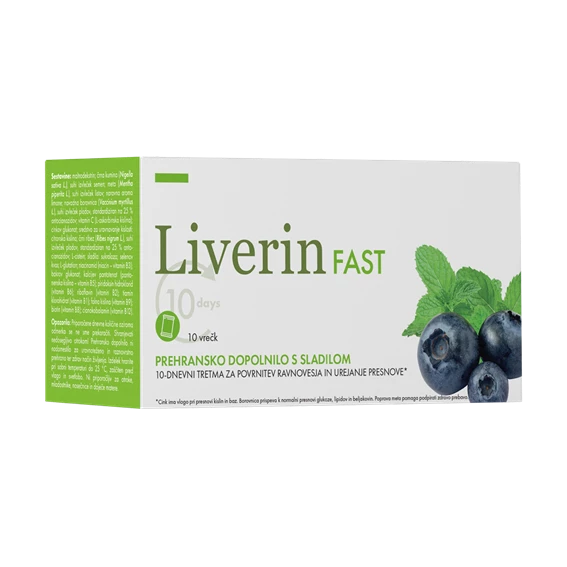 Liverin Fast vrečke, 10 vrečk