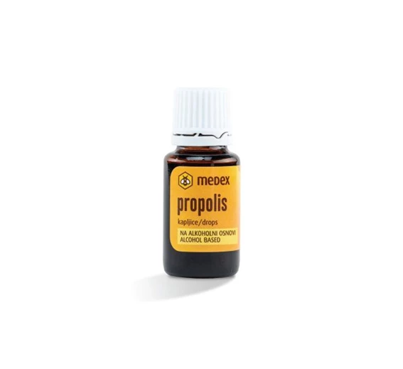 Propolis kapljice na alkoholni osnovi Medex, 15 ml