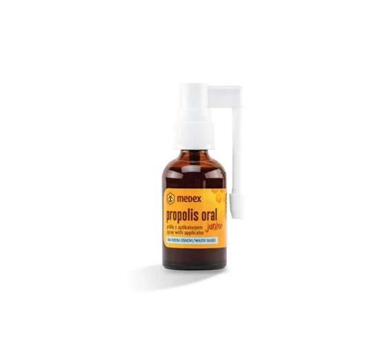 Propolis oral junior na vodni osnovi, pršilo z aplikatorjem Medex, 30 ml