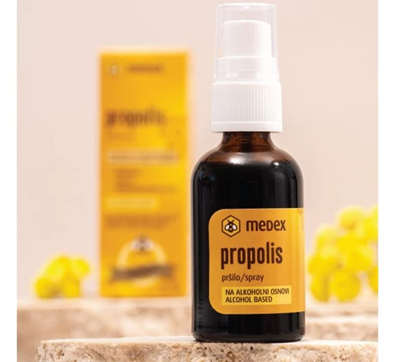 Propolis pršilo na alkoholni osnovi Medex, 30 ml