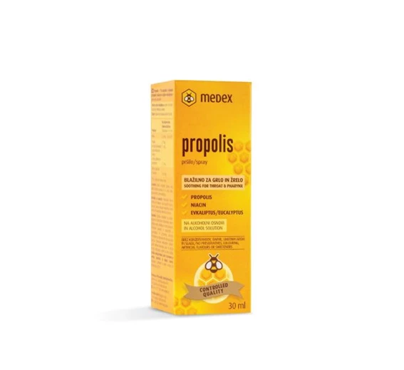 Propolis pršilo na alkoholni osnovi Medex, 30 ml