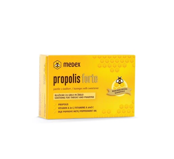Propolis forte pastile Medex, 18 pastil