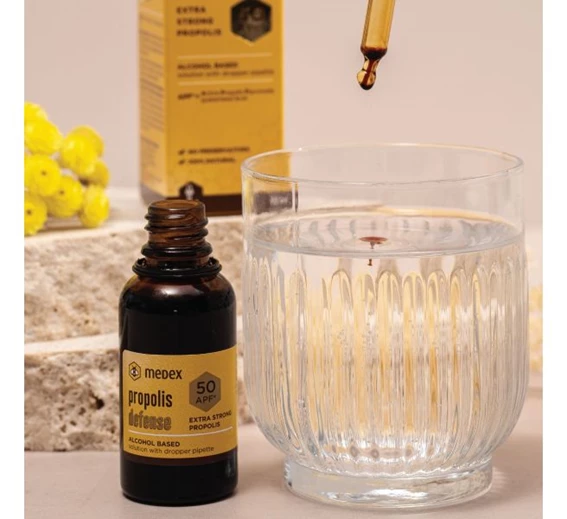 Propolis Defense Medex APF50, tinktura na alkoholni osnovi, 30 ml