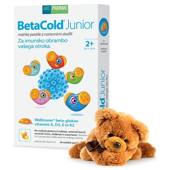 BetaCold Junior mehke pastile, 30 pastil