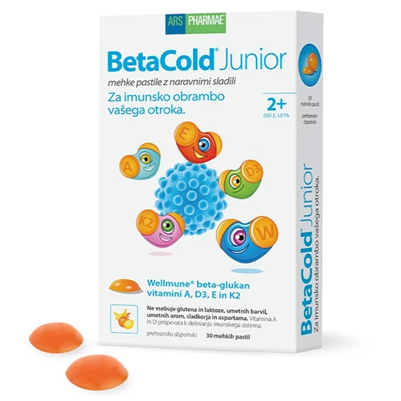 BetaCold Junior mehke pastile, 30 pastil