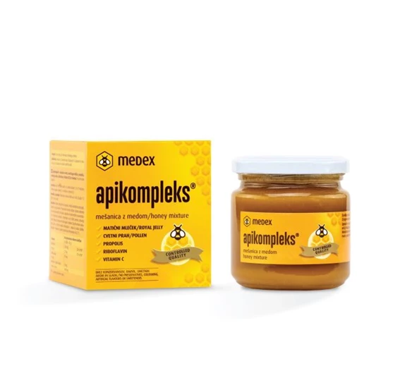 Apikompleks mešanica z medom Medex, 250 g