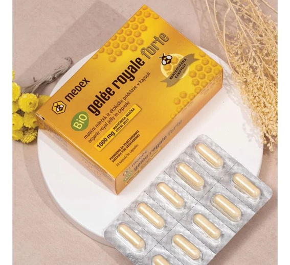  Bio gelée royale forte kapsule Medex, 30 kapsul