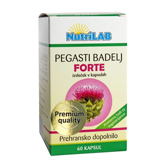 Nutrilab Pegasti badelj Forte, 60 kapsul