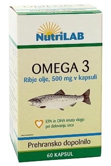 Nutrilab Omega 3, 60 kapsul